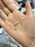 金至尊（3DG Jewellery）黄金耳钉圆珠光面足金养耳棒耳环送女友妈妈自戴情人节礼物计价 金重1.13克-EF58002120 实拍图