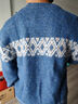 森马毛衫男冬季费尔岛提花民族风针织衫复古情侣毛衣109724107206 实拍图