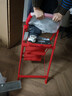 奥鹏梯子家用梯室内儿童登高置物爬梯折叠人字梯乔迁红梯三步 实拍图