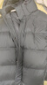 雪中飞男士羽绒服中长款冬季新款连帽运动休闲简约加厚保暖防寒羽绒外套 星耀黑 3XL (190) 实拍图