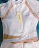 梵迪拉（F.DYRAA）泳衣女连体速干遮肉显瘦透气大码泳衣温泉游泳三件套15045米白L 实拍图