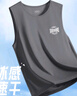 班尼路（Baleno）冰丝背心男夏季冰感无袖上衣男士网眼运动透气速干潮流痞帅坎肩 实拍图