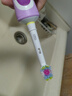 欧乐B电动牙刷成人送男士女士情侣实用生日礼物小圆头充电式旋转式入门牙刷D12 实用礼赠 D12紫色（到手刷头*1） 实拍图