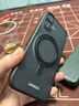 绿联【360°无感支架|磨砂抗黄】适用iPhone17手机壳磁吸支架壳苹果17保护套气囊防摔镜头全包不粘指纹 实拍图