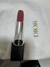 迪奥DIOR【邓为推荐】烈艳蓝金口红丝绒720哑光唇膏 生日礼物送女友 实拍图
