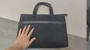 得力(deli)多功能结构风尚版大容量公文包男女商务拉链袋办公手提袋事务包会议包便携黑色 BG6  实拍图