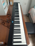 特伦斯折叠钢琴88键便携式电钢琴成人儿童电子琴重力度键盘V30pro家用 炫酷黑+专用琴包 实拍图