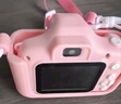 卡卡曼儿童相机照相机3-6岁玩具男孩女孩生日礼物宝宝迷你高清数码拍照 粉猫【9600W像素+64G+可变焦】 宝宝拍立得彩色打印学生相机 实拍图