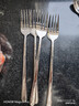 京东京造 叉子 水果叉牛排西餐餐具套装不锈钢【防腐防锈】4只装 实拍图