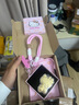 热卖黄金helloKitty猫手机挂绳钥匙扣足金20mgKt猫包包汽车挂件 KT猫粉绳挂件+礼盒礼袋+证书 实拍图