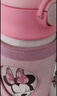 迪士尼（Disney）儿童保温杯礼盒双盖吸管婴儿水杯学生316不锈钢保温壶500ML米妮 实拍图