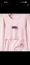 爱宝适月子服上衣秋冬哺乳衣纯棉横开口喂奶衣孕产妇家居服M319粉色XXL 实拍图