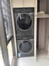 小天鹅（LittleSwan）水魔方洗烘套装 10KG滚筒洗衣机全自动+变频热泵烘干机家用烘衣服 智能投放 628PLUS+628P国家补贴 实拍图