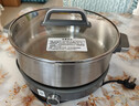 美的（Midea）0涂层电火锅不锈钢火锅专用锅分体可拆全钢速沸电火锅电热锅多功能锅6.5L电煮锅多用途锅HGS30G1 实拍图