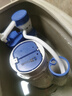 海立马桶水箱配件ABS排水阀进水阀上下进冲水器大排量通用套装SJ20-2 实拍图