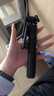 超迷你手机自拍杆蓝牙抖音直播一体式伸缩便携拍照摄影支架三脚架通用 黑色基础款不带灯 实拍图