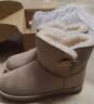 巴拉巴拉童鞋儿童雪地靴男女童短靴冬靴子加厚加绒棉靴防滑低帮保暖 实拍图