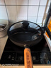 典匠铸铁煎锅平底锅24cm聚油煎锅加厚无涂层生铁锅家用烙饼早餐煎蛋锅 实拍图