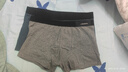 浪莎男士内裤男纯棉10A抗菌平角裤透气中腰男式四角裤男生裤头4条装 实拍图