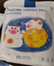 e洁抽绳垃圾袋白色50*55cm69只1丝猫爪牛印花点断易撕家用厨房 实拍图