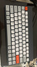 B.O.W航世 K620U有线键盘 办公键盘 超薄便携键盘 79键 台式笔记本巧克力按键小键盘 橙灰黑 实拍图