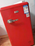 志高复古冰箱小型大容量家用租房电冰箱 化妆品网红冰箱冷藏冷冻一级能效小冰箱节能省电 50L【红色复古款】 实拍图