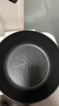 HAPPYCALL韩国进口黑熔岩深煎锅不粘锅煎炒锅厨具锅具家用添加石墨烯少油烟 深煎锅 28cm 实拍图