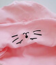 十月结晶月子帽春秋室内产妇帽防风帽保暖孕妇帽坐月子睡眠帽 元气粉色 实拍图