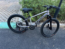 小探险家飞驰500儿童自行车6-10岁自行车儿童山地自行车学生自行车青少年 火山灰|飞驰500 禧玛诺7速+礼包 24寸【辐条轮】 实拍图