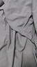 京东京造 悦柔床单单件 120g加厚耐用 A类磨毛床罩 230x250cm 科技灰 实拍图