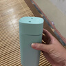 Hulker 【10W+销量加湿器】加湿器 卧室迷你家用办公室桌面车载低噪上加水小型usb空气加湿器 【绿色】升级双喷/澎湃出雾/600ml大容量 实拍图