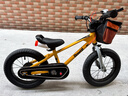 优贝（RoyalBaby）易骑儿童自行车单车学生脚踏车男女通用童车3-12岁宝宝经典表演车 第七代易骑黄色 14寸 实拍图