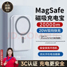 IMEV【3C认证丨可上飞机】苹果磁吸充电宝Magsafe无线快充iPhone16/15/14/17pro max外接电池移动电源 【智能版】一贴即充双向快充不伤机 实拍图