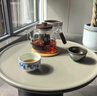 京东京造茶壶 玻璃茶具泡茶器茶水分离焖茶壶家用办公茶杯600ml 实拍图
