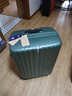 新秀丽（Samsonite）行李箱25英寸拉杆箱时尚竖条纹旅行箱包绿色GU9密码托运箱 实拍图