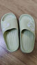 百慕倾臣儿童拖鞋女孩夏季eva卡通亲子百搭居家浴室洗澡防滑凉拖鞋男宝宝 绿色 36-37 适合35-36 实拍图