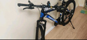 EG7山地自行车成人学生变速越野单车双减震赛车26寸青少年男女 辐条【升级减震 超强承重】黑蓝 26寸21速【适合：160-180CM】 实拍图