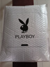 花花公子（PLAYBOY）单肩包男斜挎包休闲小背包男士包包大容量便携外出户外手机包黑色 实拍图