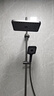 JOMOW淋浴花洒套装钢琴花洒全套增压自洁沐浴器 22869星空灯数显款恒温版枪灰色 实拍图