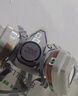 3M6200防毒面具口罩防尘防有机气体防酸性气体农药喷洒喷漆配6002滤毒盒 实拍图