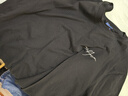 回力（Warrior）纯棉t恤男夏季复古国潮重磅短袖男士宽松大码运动半袖 黑色  2XL  实拍图