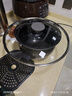 炊大皇炒锅不粘锅易洁少油烟平底煎炒锅32cm电磁炉通用瓷晶CJ32CG 实拍图
