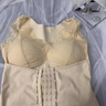 猫人塑身衣上半身免穿文胸束腰显瘦上衣强力收腹收小肚子保暖背心女 [排扣收腹 塑身保暖]杏色 L 【建议90-110斤】 实拍图