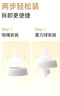 贝亲（Pigeon）自然离乳吸嘴组 含重力球吸管 原装配件 6月+ BA154 实拍图