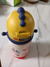 babycare儿童水杯6个月以上宝宝霸王龙不锈钢保温杯上学450ml-新旧款混发 实拍图