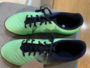 迪卡侬（DECATHLON）足球鞋男碎钉TF碎钉鞋室内足球人造草学生荧光绿41 2757195 实拍图