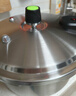 爱仕达（ASD）高压锅压力锅304不锈钢安全六保险防爆炖锅煮锅 燃气明火电磁适用 24cm  带蒸格款4-8人适用 实拍图