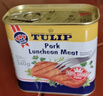 郁金香（TULIP）丹麦进口午餐肉罐头340g即食熟食火锅早餐汉堡配菜送礼应急囤货 实拍图