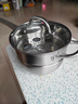 蒂洛克304不锈钢多功能锅汤锅蒸锅油炸锅煮面锅家用燃气奶锅电磁炉适用 超能锅 20cm 实拍图