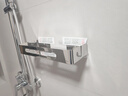 百字卫生间置物架加厚304不锈钢收纳架浴室厕所洗手间免打孔挂架 实拍图